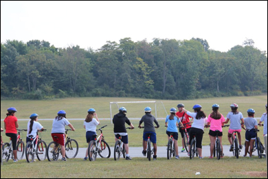 Skyline Middle School’s bike fleet, Harrisonburg VA